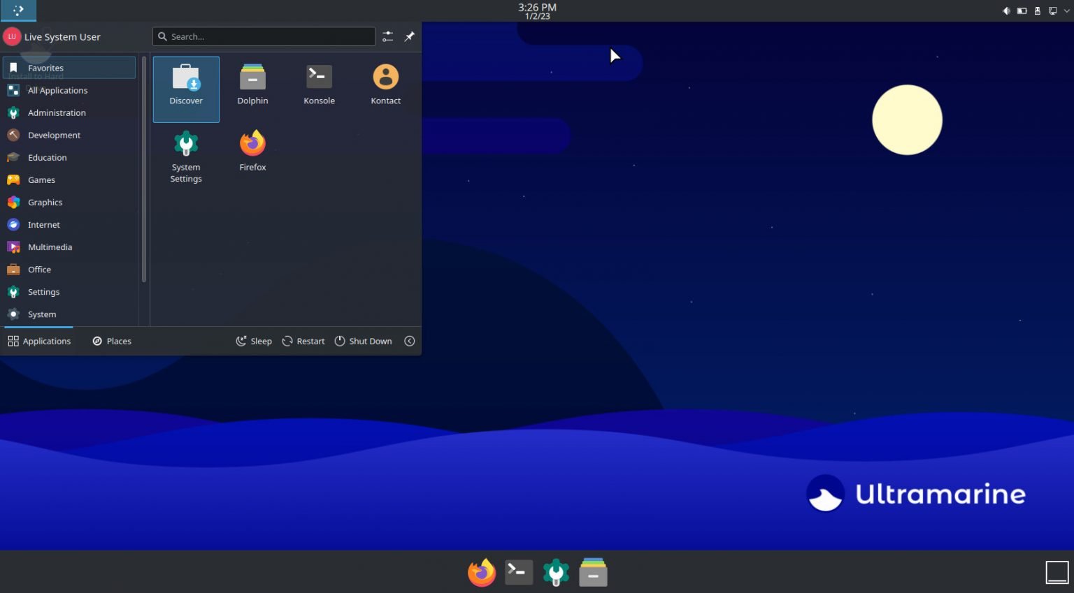 Ultramarine Linux 37 Release Adds Pop OS-Style KDE Plasma, Drops Cutefish